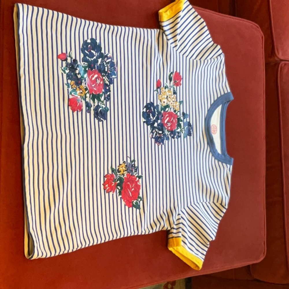 Tory Burch floral T-Shirt Floral Top